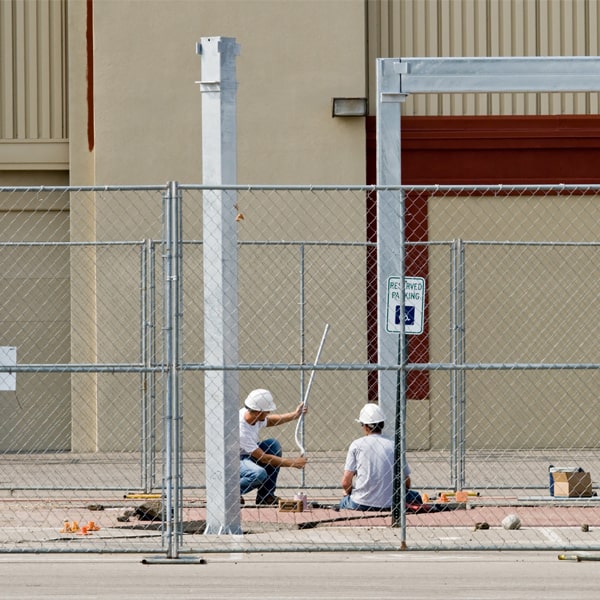 how much time can i lease the temporary fence for my construction site or event in Whitehouse Ohio
